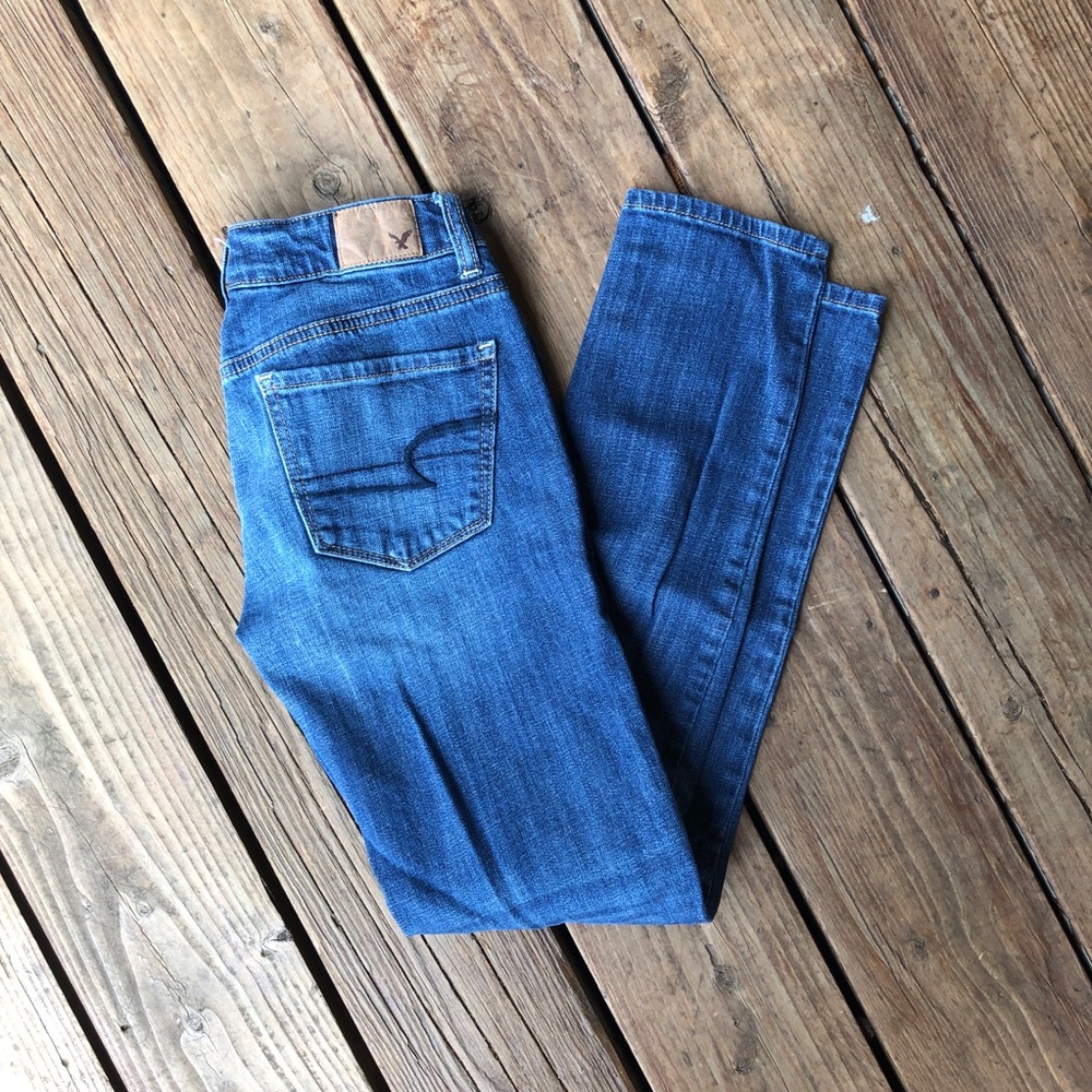 American Eagle Skinny Jeans, Size 0